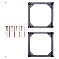 NOCTUA Adaptér NA-SFMA1, Pro instalaci 120mm ventilátoru do 140mm slotu, černá