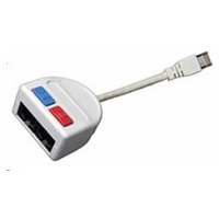 Solarix Rozdvojka počítač/telefon 2 x RJ45