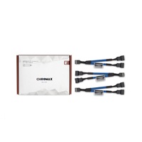 NOCTUA Rozdrojka NA-SYC1, 3x, 4-pin ventilátor, modrá