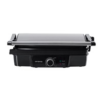 Orava Grillchef elektrický kontaktní gril, 2000 W, regulace teploty, tepelně izolovaná rukojeť