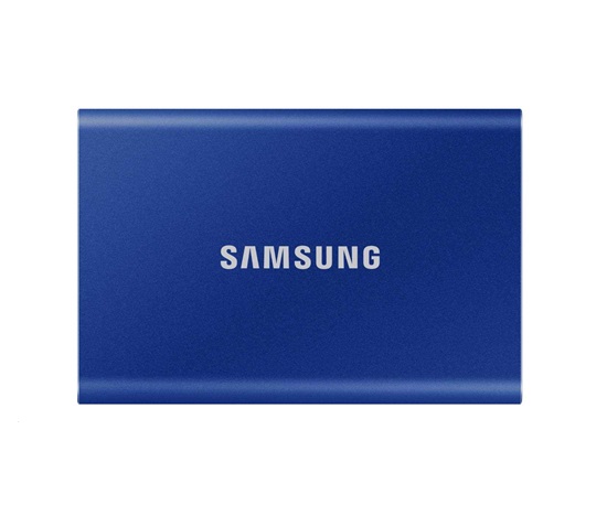 Samsung Externí SSD disk T7 - 500 GB - modrý  EOL