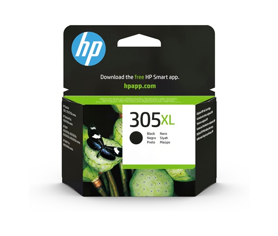 HP 305XL High Yield Black Original Ink Cartridge (240 pages)