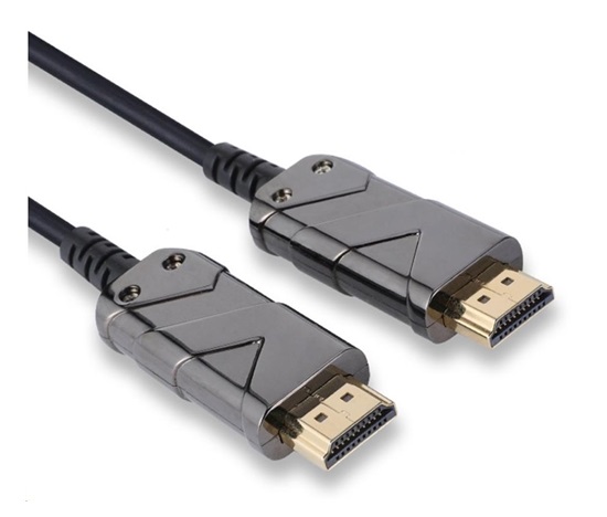 PREMIUMCORD Ultra High Speed HDMI 2.1 optický fiber kabel 8K@60Hz,zlacené 7m