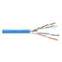 PREMIUMCORD CAT6A U-FTP Kabel 4x2,drát AWG23,čistá měď 100m LSOH