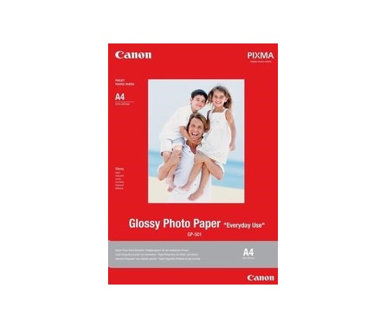 Canon fotopapír GP-501, 10x15cm, 50ks, lesklý, 200g/m