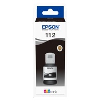 EPSON ink čer 112 EcoTank Pigment Black ink bottle, ČB 7500 stran