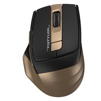 A4tech FG35, FSTYLER bezdrátová myš, bronzová