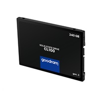 GOODRAM SSD CL100 Gen.3 240GB SATA III 7mm, 2,5" (R: 520MB/s; W 400MB/s)
