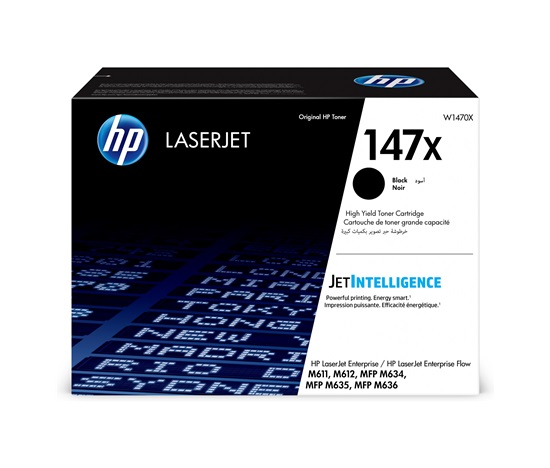 HP 147X Black LaserJet Toner Cartridge (25,200 pages)