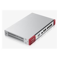 Zyxel USGFLEX200 firewall with 1-year UTM bundle, 2x gigabit WAN, 4x gigabit LAN/DMZ, 1x SFP, 2x USB