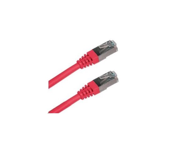XtendLan patch kabel Cat6A, SFTP, LS0H - 5m, červený