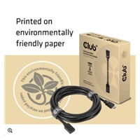 Club3D Kabel prodlužovací Rychlý HDMI 4K60HZ (M/F), 5m, černá, 26 AWG