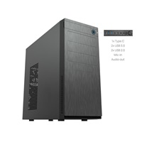 BAZAR CHIEFTEC skříň Elox Series HC-10B, Miditower, USB 3.0, "POŠKOZENÝ OBAL"