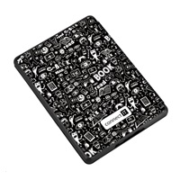 CONNECT IT pouzdro pro Amazon New Kindle 2019/2020 (10. gen.), doodle černá