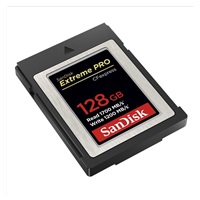 SanDisk Extreme Pro CFexpress Card 128GB, Type B, 1700MB/s Read, 1200MB/s Write