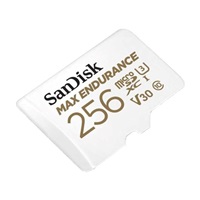 SanDisk MicroSDHC karta 256GB MAX Endurance + adaptér, 120,000 hodin