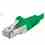 PREMIUMCORD Patch kabel CAT6a S-FTP, RJ45-RJ45, AWG 26/7 7m zelená
