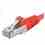 PREMIUMCORD Patch kabel CAT6a S-FTP, RJ45-RJ45, AWG 26/7 7m červená