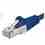 PREMIUMCORD Patch kabel CAT6a S-FTP, RJ45-RJ45, AWG 26/7 10m modrá