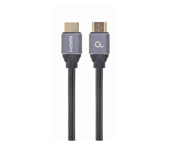GEMBIRD Kabel HDMI 2.0, 5m, opletený, černý, blister