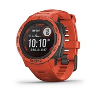 Garmin GPS sportovní hodinky Instinct Solar Red Optic