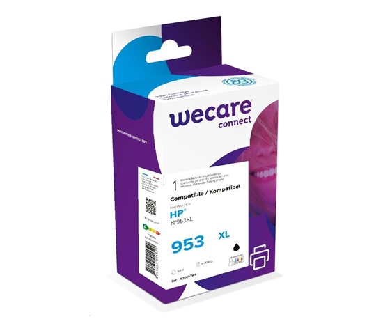 WECARE ARMOR cartridge pro HP OfficeJet Pro 8218, 8710, 8720, 8730, 8740 černá 53ml (953XL)