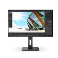 AOC MT IPS LCD WLED 27" 27P2Q - IPS panel, 1920x1080, D-Sub, DVI, HDMI, DP, USB, repro, pivot