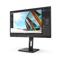 AOC MT IPS LCD WLED 27" 27P2Q - IPS panel, 1920x1080, D-Sub, DVI, HDMI, DP, USB, repro, pivot