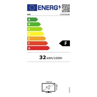 AOC MT VA LCD WLED 31,5" C32G2ZE/BK - VA panel, 240Hz, 1ms, 1920x1080, 2xHDMI, DP, zakriven