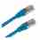 XtendLan patch kabel Cat6A, SFTP, LS0H - 0,25m, modrý (prodej po 10 ks)