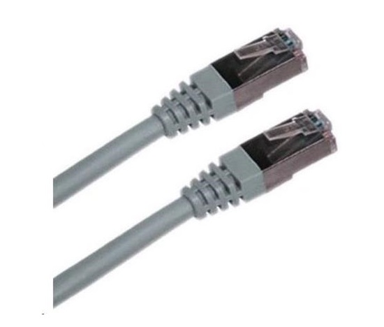 XtendLan patch kabel Cat6A, SFTP, LS0H - 30m, šedý