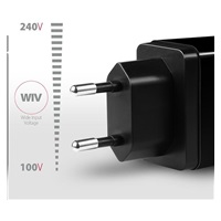 AXAGON ACU-DS16, SMART nabíječka do sítě 16W, 2x USB-A port, 5V/2.2A + 5V/1A
