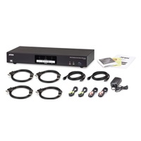 ATEN 2-port USB3.0 4K DisplayPort Dual Display KVMP