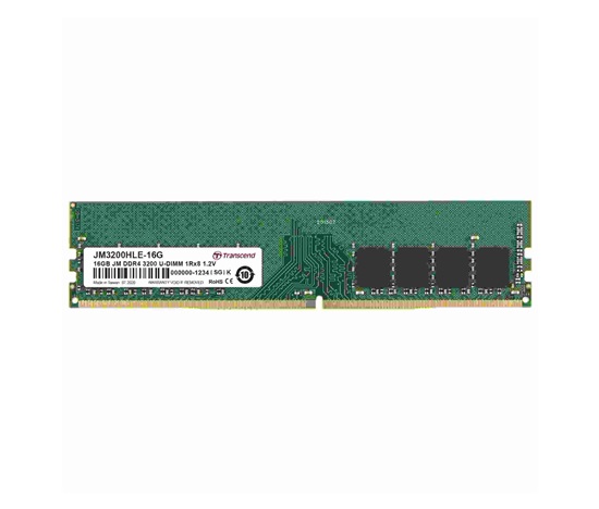 DIMM DDR4 32GB 3200Mhz TRANSCEND LONG-DIMM 2Rx8 2Gx8 CL22 1.2V