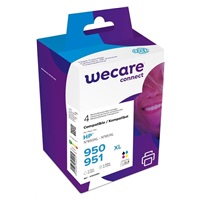 WECARE ARMOR cartridge pro HP Officejet Pro 8100, 8600, 1B+1C+1M+1Y, 1x75/3x30ml, 1x2890p/3x2295p (C2P43AE/950XL/951XL)