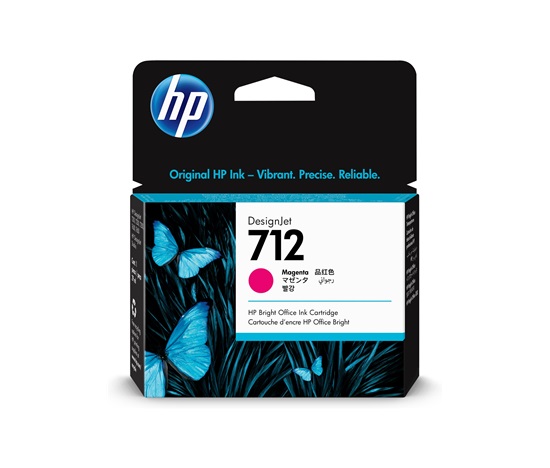 HP 712 29-ml Magenta DesignJet Ink Cartridge