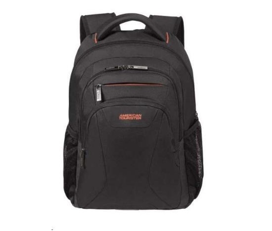 Samsonite American Tourister AT WORK lapt. backpack 13,3" - 14.1" Black/orange