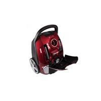 Orava Volcano vysavač, 600 W, sáčkový, objem 4 l, ECO motor, 68 dB, akční rádius 9 / 6 m, červená