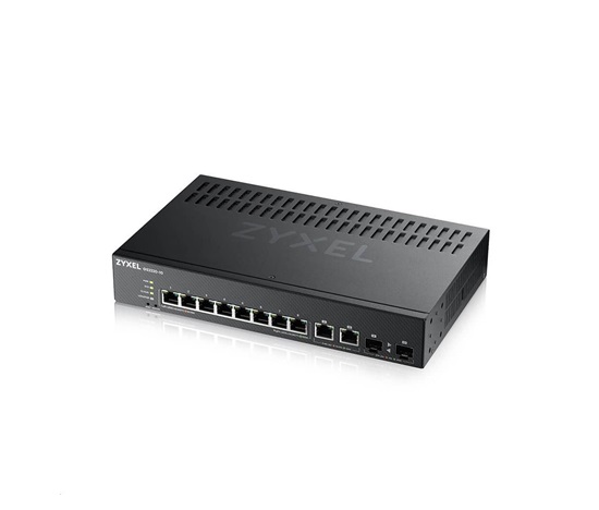 Zyxel GS2220-10 10-port L2 Managed Gigabit Switch, 8x gigabit RJ45, 2x gigabit RJ45/SFP
