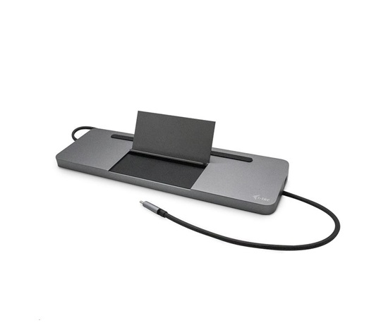 iTec USB-C Metal Ergonomic 4K 3x Display Docking Station + Power Delivery 85 W