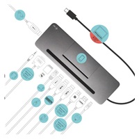 i-tec USB-C Metal Ergonomic 4K 3x Display Docking Station + Power Delivery 85 W