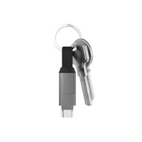 inCharge 6 – nabíjecí a datový kabel 6 v 1, šedý