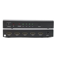 PREMIUMCORD HDMI switch 4:1 s audio výstupy ( stereo, Toslink, coaxial )
