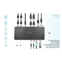 i-tec USB-C Quattro Display Docking Station s Power Delivery 85 W