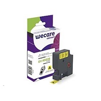 WECARE ARMOR páska pro DYMO S0720580, černá/žlutá, 12mm x 7m