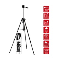 Braun Stativ Lightweight 160S  (57-160cm, 1200 g, 3-směrná hlava, max. 5kg, černý)