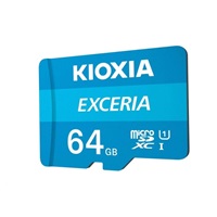 KIOXIA Exceria microSD card 64GB M203, UHS-I U1 Class 10