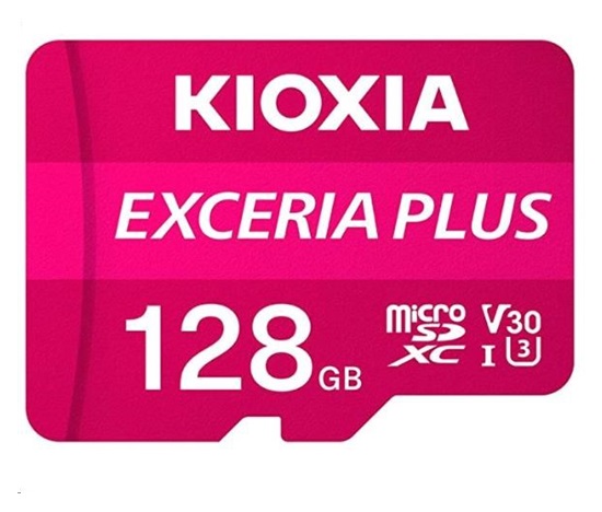 KIOXIA Exceria Plus microSD card 128GB M303, UHS-I U3 Class 10