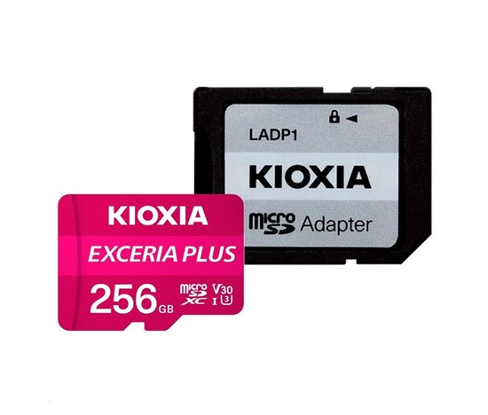 KIOXIA Exceria Plus microSD card 256GB M303, UHS-I U3 Class 10