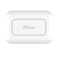 TRUST sluchátka Primo Touch Bluetooth Wireless Earphones - white